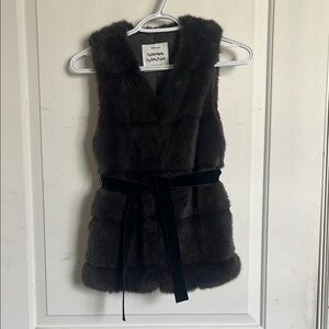 Zara kids fur vest
